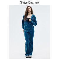 Juicy Couture 橘滋 套装女秋季新款多巴胺穿搭美式外套天鹅绒长裤