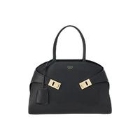 Salvatore Ferragamo 菲拉格慕 HUG系列 女士牛皮手提包 767814 黑色 小号