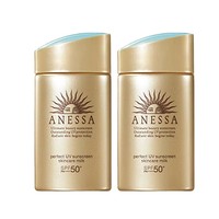 ANESSA 安热沙 金灿倍护防晒乳 60ml*2