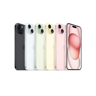 Apple 苹果 iPhone 15 Plus (A3096) 128GB 粉色 支持移动联通电信5G 双卡双待手机
