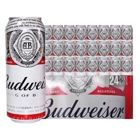 临期品：Budweiser 百威 啤酒 500ml*12罐