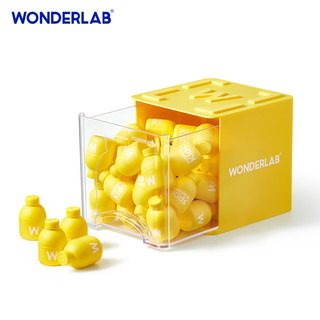 WonderLab/万益蓝 万宁WonderLab儿童即食益生菌30瓶宝宝肠胃小黄瓶益生元冻干粉