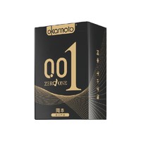 OKAMOTO 冈本 001黑金超薄组合 安全套 10片（0.01超薄2片+随机8片）