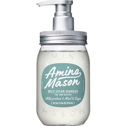 Amino mason 阿蜜浓梅森进口洗发水改善头皮控油平衡洗发水450ml