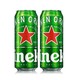 Heineken 喜力 啤酒喜力经典500ml*2听装官方正品破损包赔