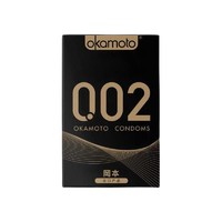 PLUS会员、有券的上：OKAMOTO 冈本 001黑金尊享安全套礼盒(001超薄2只+随机*8只)