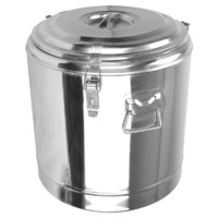 信基高格 商用全不锈钢饭桶储物桶 40L大容量保温桶饭桶 40