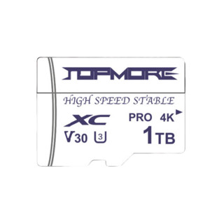 TOPMORE 达墨 Pro 白卡 microSD存储卡 1TB（U3、V30）