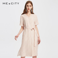 MECITY ME&CITY;女梭织条纹连衣裙544637