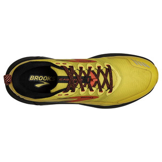 Brooks Cascadia 16 GTX 耐磨缓震轻便透气男子越野马拉松跑步鞋 745 黑黄 标准42/US8.5