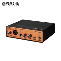 雅马哈（YAMAHA）UR12配音有声书录音专业设备声卡外置电容麦克风录音棚吉他曲 UR12声卡标配