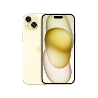 Apple 苹果 iPhone 15 Plus (A3096) 支持移动联通电信5G 双卡双待手机 黄色 256GB 官方标配：全额支付