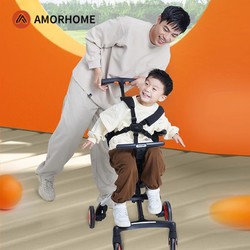 AMORHOME 遛娃神器婴儿推车可坐轻便折叠宝宝溜娃 蜜瓜黄全包款