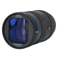 SIRUI 思锐 75mmF1.8 微单相机电影镜头 1.33X变形镜头 索尼E卡口微单vlog视频微电影镜头