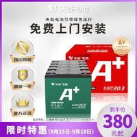 TIANNENG BATTERY 天能电池 电动车电池  60V20AH（5只）