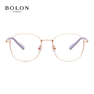 暴龙（BOLON）眼镜青少年儿童椭圆形光学镜架男近视眼镜框女 BY1010B33