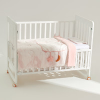 babycare 新生儿床品枕头三件套满月宝宝礼物初生婴儿见面礼盒宝宝安抚盖毯