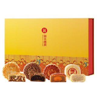PLUS会员：The Imperial Palace 御茶膳房 黃·从 广式月饼 8饼4味 680g 礼盒装