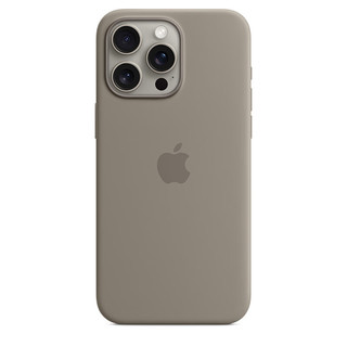Apple 苹果 iPhone 15 Pro Max  MagSafe 硅胶保护壳 - 陶土色  保护