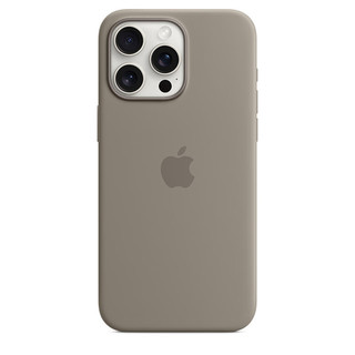 Apple 苹果 iPhone 15 Pro Max  MagSafe 硅胶保护壳 - 陶土色  保护
