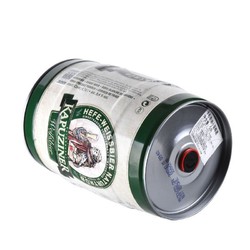 KAPUZINER 卡布奇纳 12月到期 德国原装进口 卡布奇纳小麦啤酒5L桶装马口铁