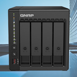 QNAP 威联通 TS-466C 四盘位NAS（奔腾N6005、8GB）