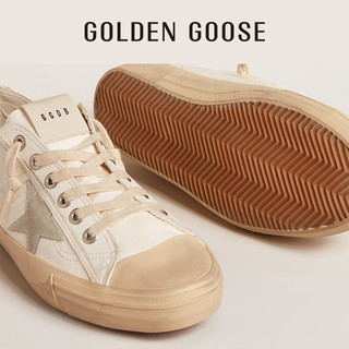 GOLDEN GOOSE 男女鞋 V-Star 复古脏脏鞋星星白色运动休闲板鞋 男款 40码250mm