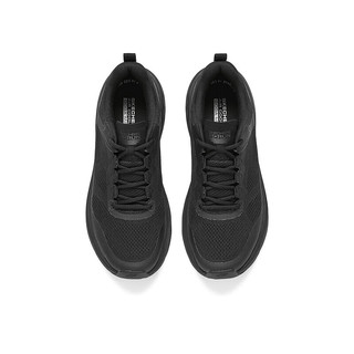 斯凯奇（SKECHERS）星迈男鞋子减震高回弹竞速运动跑鞋220351 全黑色/BBK 42 