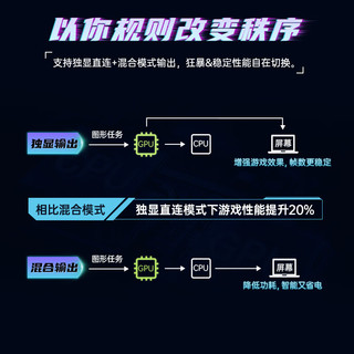 七彩虹(Colorful)隐星P16 23 英特尔酷睿i7 16英寸游戏本 (i7-12650H 16G 512G RTX4060 165Hz 2.5K)星河蓝