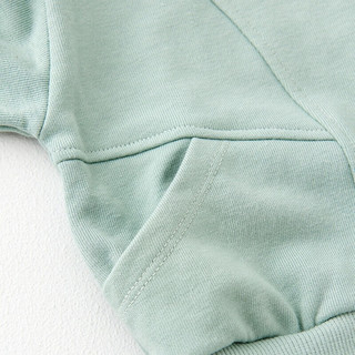 童泰秋季11月-4岁婴儿衣服立领外套T33W013N 豆绿 100cm