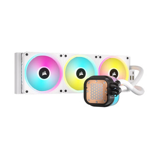 USCORSAIR 美商海盗船 iCUE LINK H150i RGB 360mm 一体式水冷散热器 白色