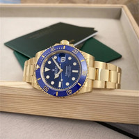 ROLEX 劳力士 手表潜航者男表水鬼18ct黄金带机械表M126618LB-0002