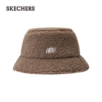 斯凯奇（Skechers）男女时尚休闲纯色渔夫帽L422U147 深卡其/01HN 均码