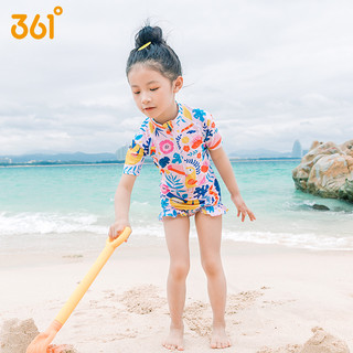 361女孩儿童泳衣连体温泉中童幼儿韩版小孩可爱卡通2-8岁女宝泳衣