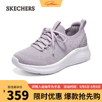 斯凯奇（SKECHERS）女子一脚蹬高回弹运动鞋夏季149994 薰衣草色/粉红色483 35.5