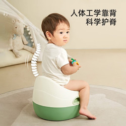 KUB 可优比 儿童马桶坐便器小孩厕所便盆 橄榄石绿