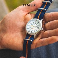 TIMEX 天美时 远征系列户外运动夜光帆布表带休闲腕表 TW2V22800