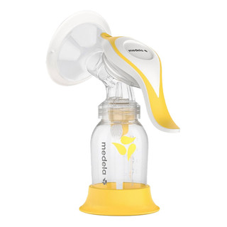 medela 美德乐 和韵手动吸奶器舒悦版集奶器 手动挤奶器 官方正品