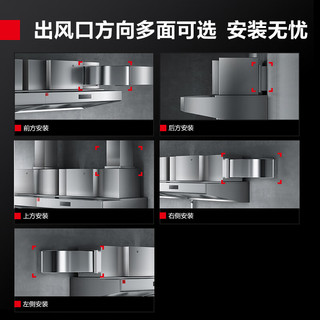 德玛仕（DEMASHI）油烟净化一体机商用 大功率顶吸式1.5米抽油烟机净烟机油烟净化器MC-JND-J1500（380V）