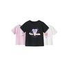 88VIP：Yobeyi 优贝宜 女童短袖T恤纯棉薄款童装儿童花边袖衣服夏装宽松
