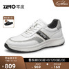 ZERO 零度Zero运动休闲鞋2023拼接百搭轻便舒适软底时尚日常休闲鞋男鞋 白色 40