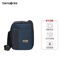 Samsonite/新秀丽单肩包多功能商务斜挎包9.7英寸平板电脑包 KG2*01001蓝色