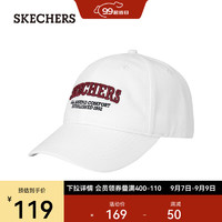 斯凯奇（Skechers）软顶棒球帽L323U043 雪白色/00QF 均码