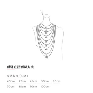 潘多拉（PANDORA）新经典系列Pavé密镶爱心环形吊坠项链颈饰 Pavé密镶爱心环形吊坠项链颈饰 45cm