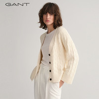 GANT甘特女士V领毛针织开衫|4805195 130 XS