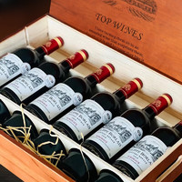 菲利宝莱（Philippe Borlais）法国波尔多红酒城堡AOC级干红葡萄酒整箱6支礼盒装750ml*6