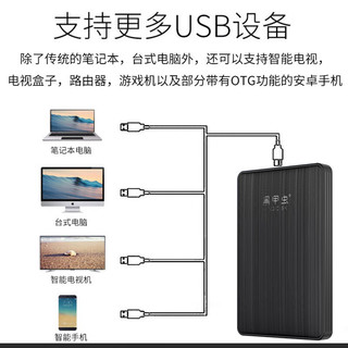 黑甲虫 160GB USB3.0 移动硬盘 K系列 Pro款 2.5英寸 商务黑