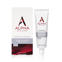 Alpha Skin Care Alpha HydroxA醇面部精华紧致视黄醇抗皱送正装洁面