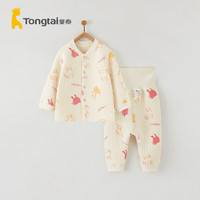 Tongtai 童泰 秋冬3月-3岁男女婴儿内衣套装TS33J416 红色 80cm