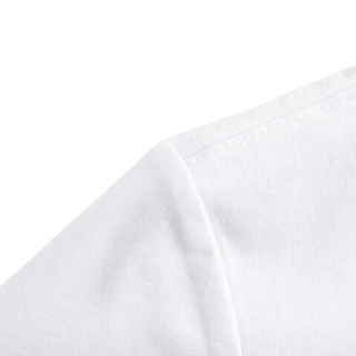 NIKE 耐克小童装女童舒适纯棉短袖T恤季儿童休闲短T上衣 纯白色 110/56(5)